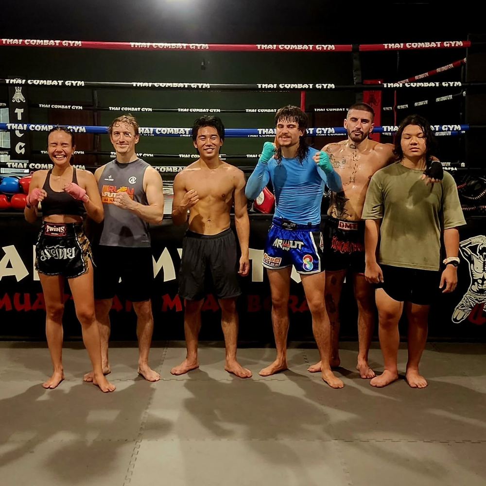 The crew at Thai Combat Gym