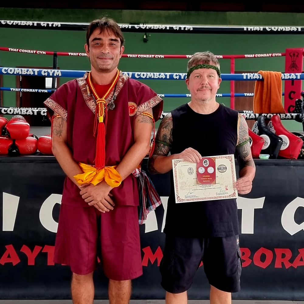 A Khan grading at Thai Combat Gym